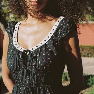 SOLD Christy Dawn Kelly Dress in Black Aster Garden